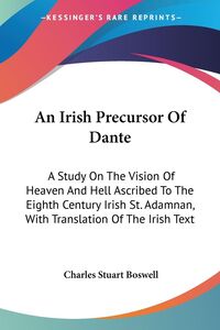 Produktbild: An Irish Precursor Of Dante