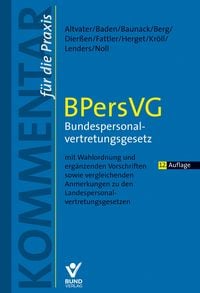 Produktbild: BPersVG - Bundespersonalvertretungsgesetz