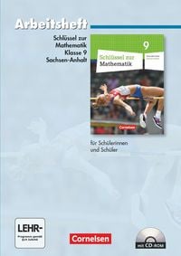 Produktbild: Schl&uuml;ssel zur Mathematik - Sekundarschule Sachsen-Anhalt - 9. Schuljahr