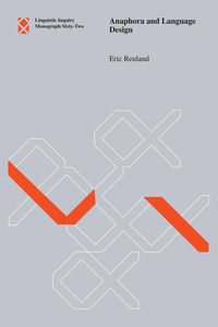 Produktbild: Anaphora and Language Design