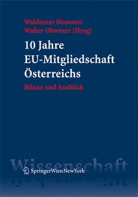 Produktbild: 10 Jahre EU-Mitgliedschaft &Ouml;sterreichs