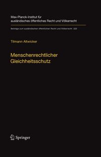 Produktbild: Menschenrechtlicher Gleichheitsschutz