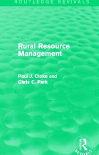 Produktbild: Rural Resource Management (Routledge Revivals)