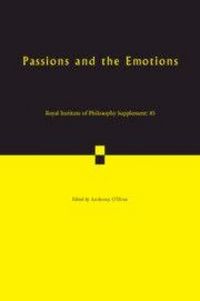 Produktbild: Passions and the Emotions: Volume 85