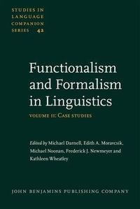 Produktbild: Functionalism and Formalism in Linguistics