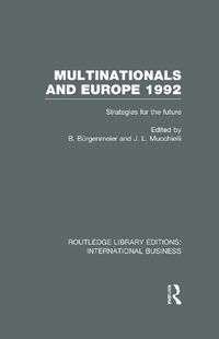 Produktbild: Multinationals and Europe 1992 (RLE International Business)