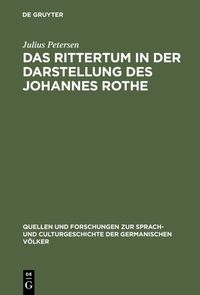 Produktbild: Das Rittertum in der Darstellung des Johannes Rothe