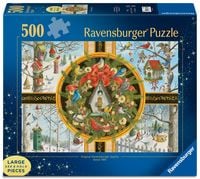 Produktbild: Erwachsenenpuzzle 500 Large Pieces - Singv&ouml;gel im Winter