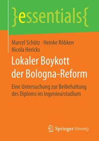 Produktbild: Lokaler Boykott der Bologna-Reform