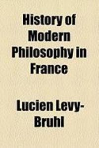 Produktbild: History of Modern Philosophy in France
