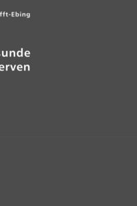 Produktbild: &Uuml;ber gesunde und kranke Nerven