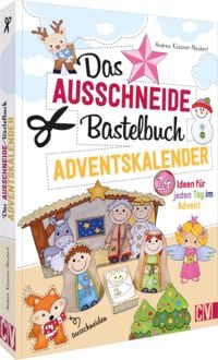 Produktbild: Das Ausschneide-Bastelbuch Adventskalender