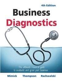 Produktbild: Business Diagnostics 4th Edition