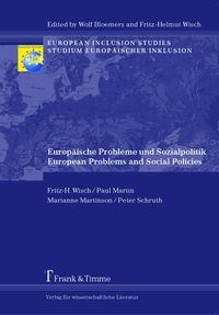 Produktbild: Europ&auml;ische Probleme und Sozialpolitik / European problems and Social Policies