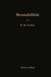 Produktbild: Rentabilit&auml;t