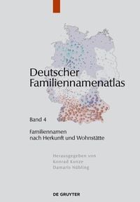 Produktbild: Familiennamen nach Herkunft und Wohnst&auml;tte