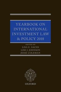 Produktbild: Yearbook on International Investment Law & Policy 2018