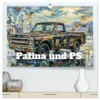 Produktbild: Patina und PS (hochwertiger Premium Wandkalender 2027 DIN A2 quer), Kunstdruck in Hochglanz