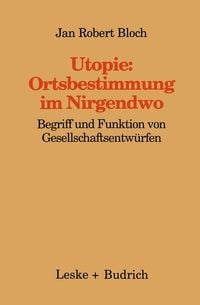 Produktbild: Utopie: Ortsbestimmungen im Nirgendwo