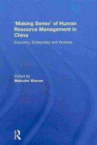 Produktbild: 'Making Sense' of Human Resource Management in China
