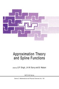 Produktbild: Approximation Theory and Spline Functions