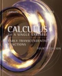 Produktbild: Calculus of a Single Variable: Early Transcendental Functions