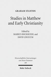 Produktbild: Studies in Matthew and Early Christianity