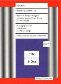 Produktbild: Historisch-Kritische Ausgabe s&auml;mtlicher Handschriften, Drucke und... / FKA Oxforder Oktavhefte 1 & 2 mit Franz Kafka-Heft 4 & "Ein Landarzt"-Reprint