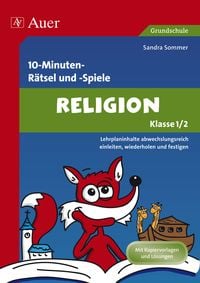 Produktbild: Spielerischer Lernspa&szlig; Religion 1./2. Klasse