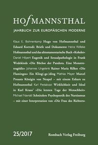 Produktbild: Hofmannsthal Jahrbuch zur Europ&auml;ischen Moderne