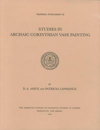Produktbild: Studies in Archaic Corinthian Vase Painting