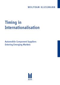 Produktbild: Timing in Internationalisation