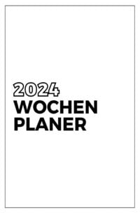 Produktbild: Wochenplaner - Kalender - 2024 - Taschebuch