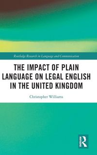 Produktbild: The Impact of Plain Language on Legal English in the United Kingdom