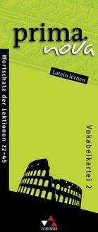 Produktbild: prima.nova Latein lernen / prima.nova Vokabelkartei 2