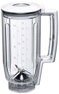 Produktbild: Bosch Haushalt MUZ5MX1 Mixer-Aufsatz Transparent, Wei&szlig;