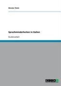 Produktbild: Sprachminderheiten in Italien