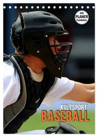 Produktbild: Kultsport Baseball (Tischkalender 2026 DIN A5 hoch), CALVENDO Monatskalender