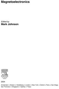 Produktbild: Magnetoelectronics
