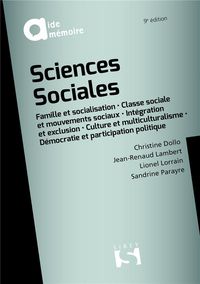 Produktbild: Sciences sociales : famille et socialisation, classe sociale et mouve