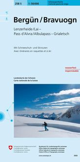 Bild vom Artikel Swisstopo 1 : 50 000 Bergün Bravuogn Ski vom Autor Bundesamt für Landestopografie swisstopo