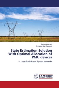 Produktbild: State Estimation Solution With Optimal Allocation of PMU devices