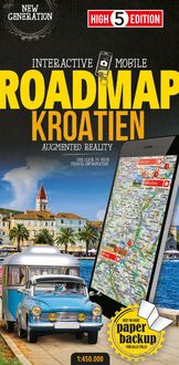 Produktbild: Strassenkarte Kroatien