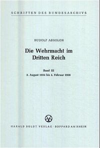 Produktbild: 3. August 1934 bis 4. Februar 1938