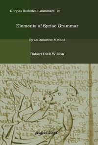 Produktbild: Elements of Syriac Grammar