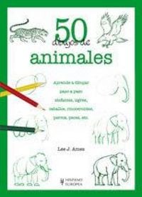 Produktbild: 50 dibujos de animales