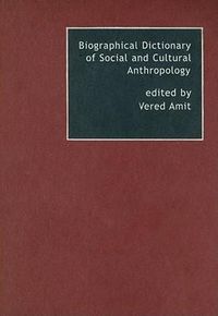 Produktbild: Biographical Dictionary of Social and Cultural Anthropology
