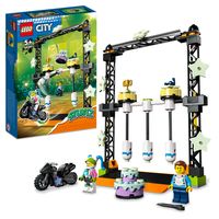 Bild vom Artikel LEGO City Stuntz 60341 Umstoß-Stuntchallenge mit Spielzeug-Motorrad vom Autor 