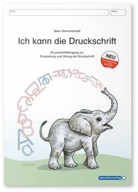 Produktbild: Ich kann die Druckschrift - Neue Ausgabe mit vier weiteren &Uuml;bungsseiten