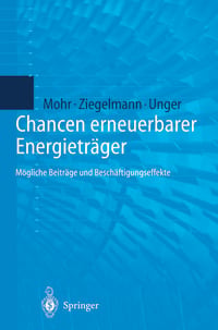 Produktbild: Chancen erneuerbarer Energietr&auml;ger